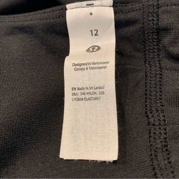 Lululemon SmoothCover Front Cut-Out Yoga Bra Women's 12 - Picture 8 of 10